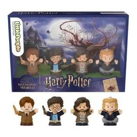 Fisher-Price Little People Collector Coffret Harry Potter Et Le Prisonnier D'azkaban En Édition Spéciale Pour Les Adultes Et Les Fans Avec 4 Figurines