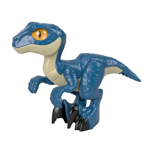 Imaginext - Jurassic World - Grande Figurine De Vélociraptor - Figurines Pour Enfants - 3 Ans Et +