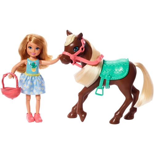 Barbie - Club Chelsea - Chelsea Et Son Poney