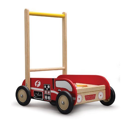 Diabolo Kids - Chariot De Marche Pompier Avec Cubes