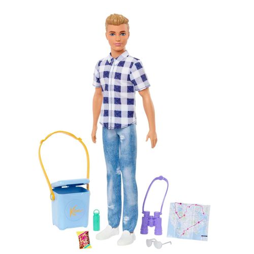 Dreamhouse Adventures Barbie - Ken Camping - Poupée Mannequin - 3 Ans Et +