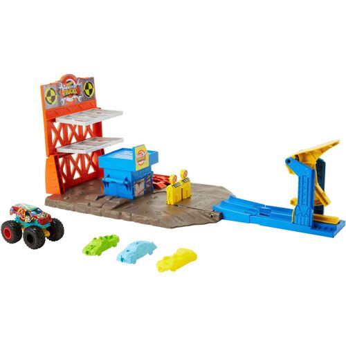HOT WHEELS  Monster Trucks Blast Station  Playset