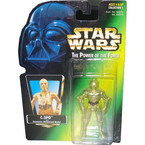 Star Wars Base Figure C-3po Starwars Le Pouvoir De La Force (Japon Import / Le Paquet Et Le Manuel Sont ?Crites En Japonais)