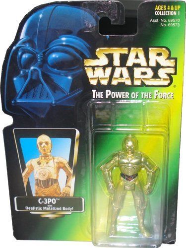 Star Wars Base Figure C-3po Starwars Le Pouvoir De La Force (Japon Import / Le Paquet Et Le Manuel Sont ?Crites En Japonais)