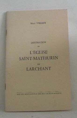 Description De L'église Saint-Mathurin De Larchant