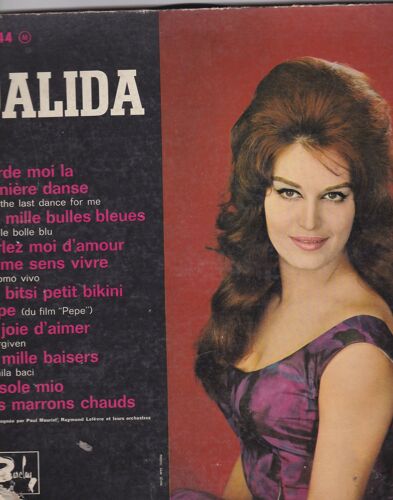 Garde-Moi La Dernière Danse,  Dix Mille Bulles Bleues Parlez-Moi D'amour, Itsi Bitsi Peiti Bikini (Film Pépé) La Joie D'aimer, 24 Milles Baisers O Sole Mio Les Marrons Chauds