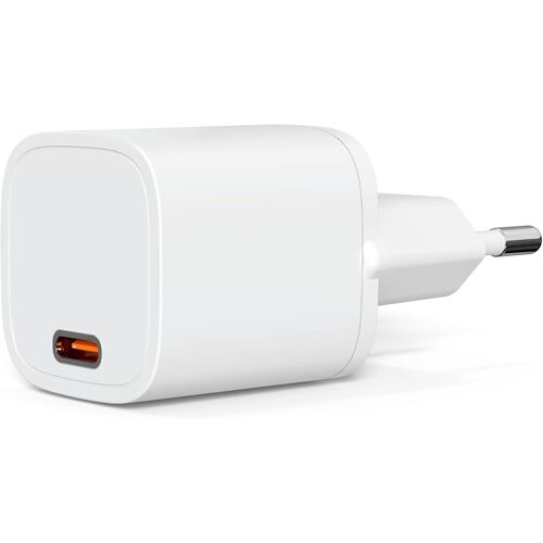 33W USB C Compatible avec Phone 14/13/12/11/x/8, Samsung, Xiaomi, Huawei Téléphones Universel Charger, USBC Prise Secteur Type C Mural Alimentation Adaptateur(sans câble de Chargement)