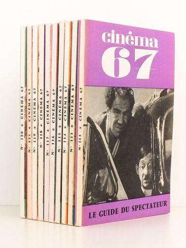 Cinéma 67, Le Guide Du Spectateur ( Année Complète - 10 Numéros ) : N° 112 ; 113 ; 114 ; 115 ; 116 ; 117 ; 118 ; 119 ; 120 ; 121