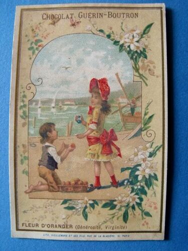 Chromo Publicitaire Chocolat Guérin-Boutron