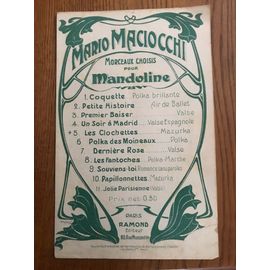 Les Clochettes (Mazurka).Mario Maciocchi.Partitions Mandoline Ou Violon
