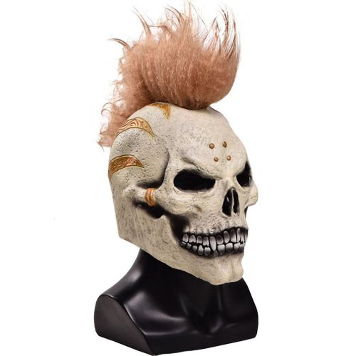 Halloween - Masque Déguisement Punk Skull Latex Headgear Party Dance Cos Props