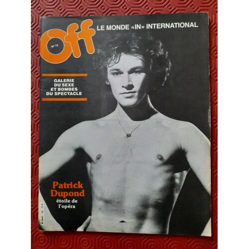 Off Magazine Gay 15 Pierre Guénin Editions San