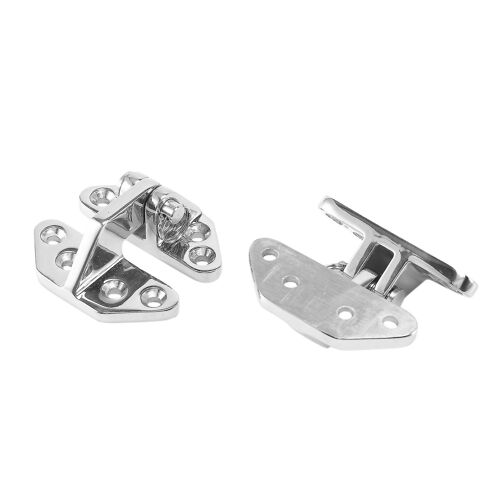 2pcs Removable Pin Marine Boat 316 Stainless Steel Hardware Butterfly Hinge Ship Fittings
