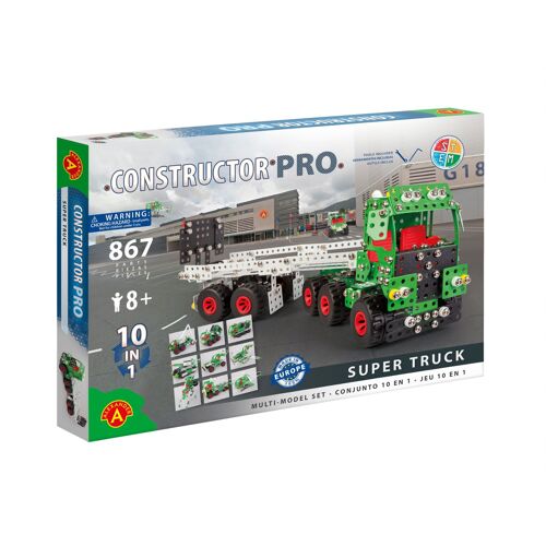 Constructor Pro - Camion Super Truck 10 en 1