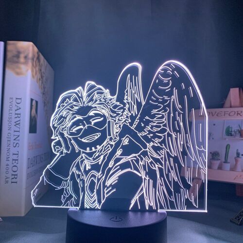 Lampe Led Thème My Hero Academia Hawks, Luminaire Décoratif D'intérieur, Idéal Pour La Chambre D'un Enfant, Cadeau D'anniversaire, Livraison Directe