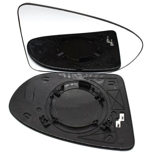 For Dualis J10 2007-2014 Right Door Side Wing Mirror Glass Heated Convex Rearview Rear View Backpla