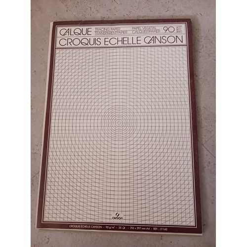 Boite De 30 Papiers Calques 90 Gm2 Canson