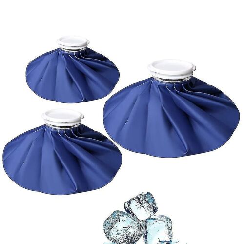 3 Pack Ice Bag,Ice Bag For Injuries,Reusable First Aid Ice Bag, Hot And Cold Reusable Ice Bag, First Aid Therapy Packs 