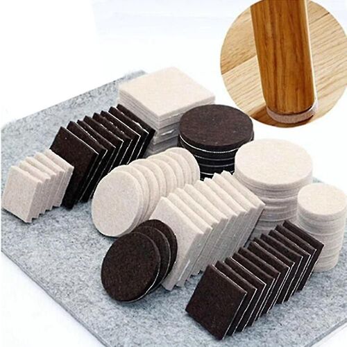 258p Chaise Auto-Adhésif Table Pieds Coussinets Meubles De Sol Chaises Silencieux Résistant À L'usure Antidérapant Table Coin Coffret Protecteurs