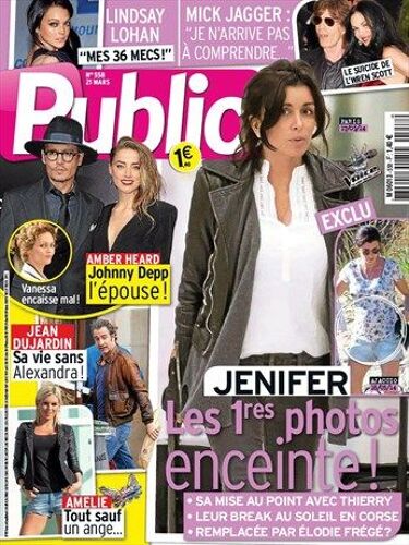 Public 00558 : Jenifer/Amber Heard & Johnny Depp/Jean Dujardin/Mick Jagger & L'wren Scott