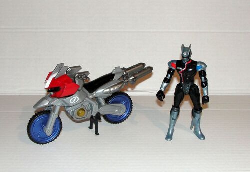 Power Rangers Figurine Spd  + Moto Overdrive Bandai