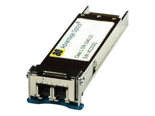 Cisco - Module transmetteur XFP - 10GbE - 10GBase-SR - LC multi-mode - jusqu'à 300 m - 850 nm - pour P/N: 76-ES+T-2TG, A900-IMA2Z, ASR1000-2T+20X1GE=, ASR1000-6TGE, ASR1000-6TGE=, CRS-FP-80G=