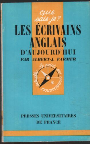 Les Écrivains Anglais D' Aujourd' Hui