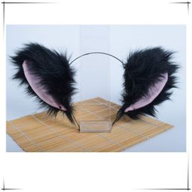 Serre Tête Pince Barrette Oreille Chat Renard Animaux Cosplay Neko Gothique Lolita Kawaii Manga Anime Black Sugar Mode Déguisement Chat Animaux Nekomimi Costume Paris