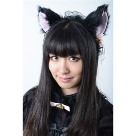 Serre Tête Pince Barrette Oreille Chat Renard Animaux Clochettes Noeuds Dentelle Pois Cosplay Neko Gothique Lolita Kawaii Manga Anime Black Sugar Mode Déguisement Chat Animaux Nekomimi Costume Paris