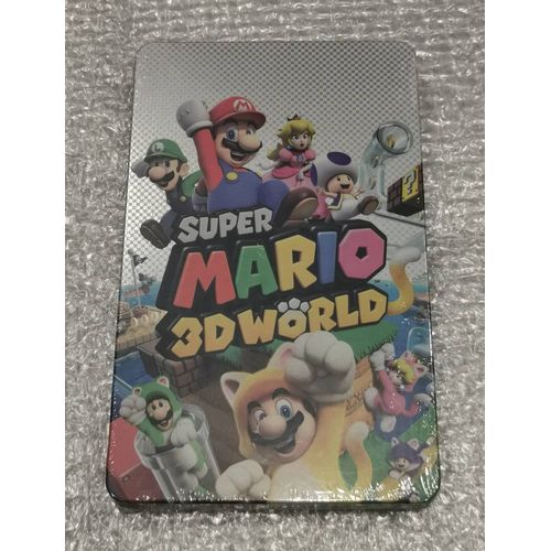 Steelbook de collection provenant du jeu Super Mario 3D World Bowser's Fury