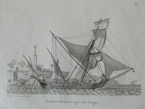 Baugean  Batiments De Guerre Et Batiments Marchands