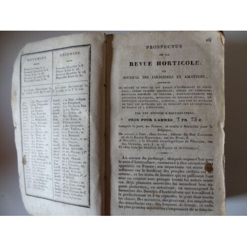 Revue Horticole 1834