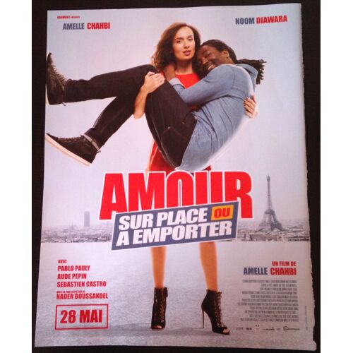 Poster A4 Sur Le Film Amour Sur Place Ou À Emporter