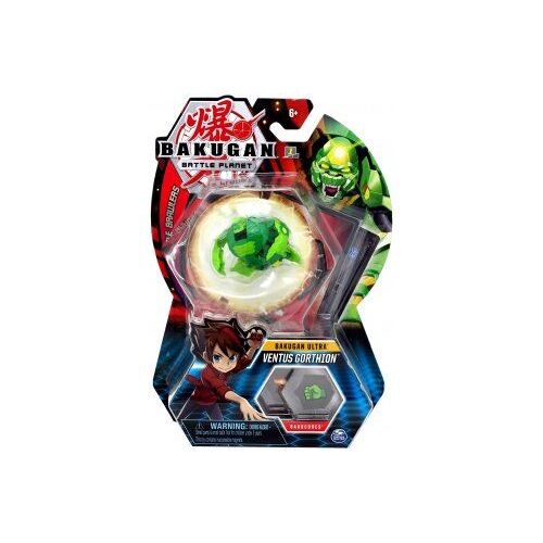 Bakugan Ultra : Battle Planet - Ventus Gorthion + Carte - Boule Verte - Figurine Deluxe