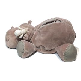 Peluche Doudou Hippopotame Jacadi D¿Éveil Bébé Enfant Animaux Savane 