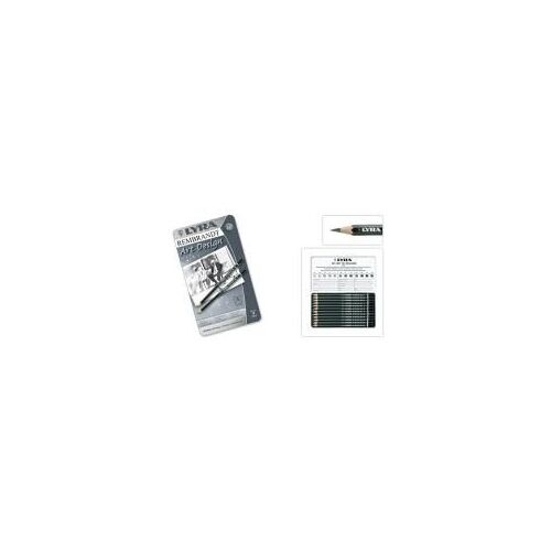 Lyra Rembrandt Art Design - Crayon - 9b - Pack De 12