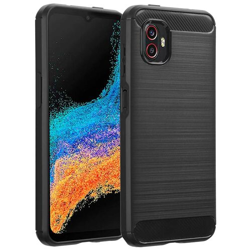 Imoshion Coque Brushed Samsung Galaxy Xcover 6 Pro Noir