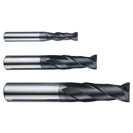 Fraises à deux dents pour clavettes en carbure standard 3 mm arbre 6mm Vertex VE122-3.0