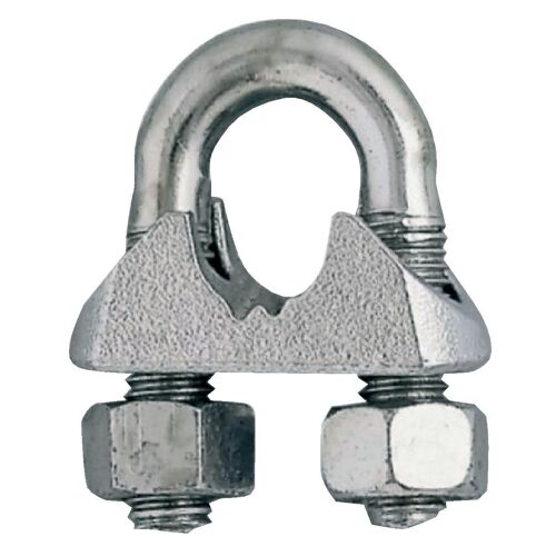 Serre-câble à étrier Chapuis - Etrier acier - Diamètre Câble 8 mm - Vendu par 2