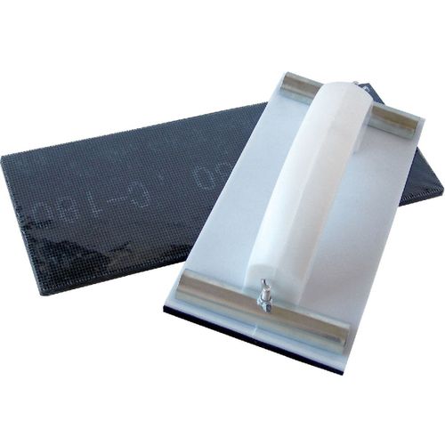 Treillis abrasif grain 80 Outibat - Dimensions 280 x 90 mm - Grain 80 - Vendu par 10