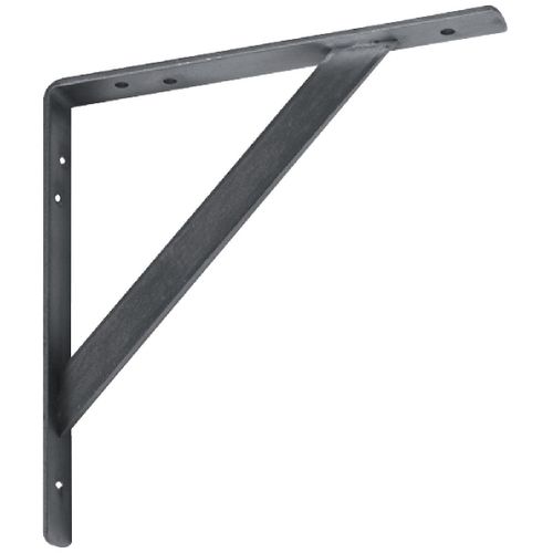 Console équerre zinguée blanche renforcée Torbel - Dimensions 400 x 400 mm