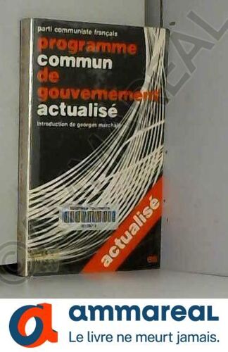 Programme Commun De Gouvernement Actualisé