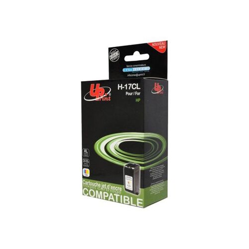 UPrint H-17CL - 39 ml - taille XL - couleur (cyan, magenta, jaune) - compatible - remanufacturé - cartouche d'encre (alternative pour : HP 17) - pour HP Deskjet 825c, 825cvr, 840c, 841c, 842c, 843c, 843cxe, 845c, 845cvr