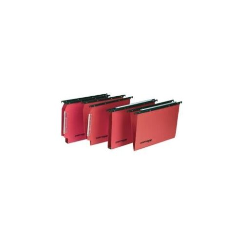 Bertesi Cartesio 100 - Dossier Suspendu - Base-V - À Onglets - Orange ( Pack De 50 )