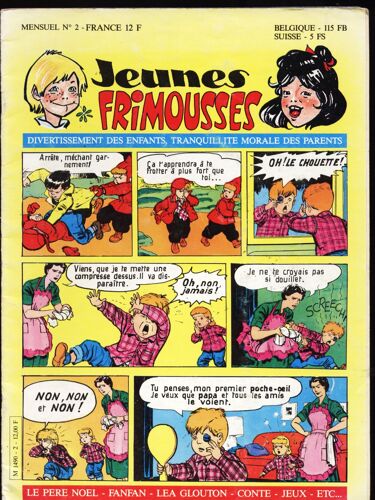 Jeunes Frimousses  N° 2 : Marijac /  Nano Et Nanette / Nicotine / Paul Terry / Mendoza