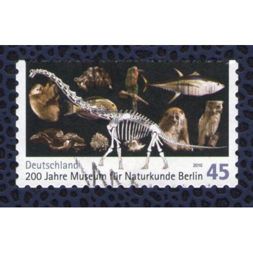 Timbre Oblitéré Used Stamp Allemagne 45 Deutschland 200 Jahre Museum Für Naturkunde Berlin 2010