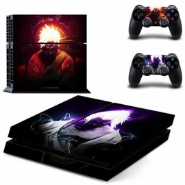 Or - Anime Ps4 Autocollants Play Station 4 Peau Autocollants Housse Pour Playstation 4 Ps4 Console Et Contrôleur Peaux De Vinyle