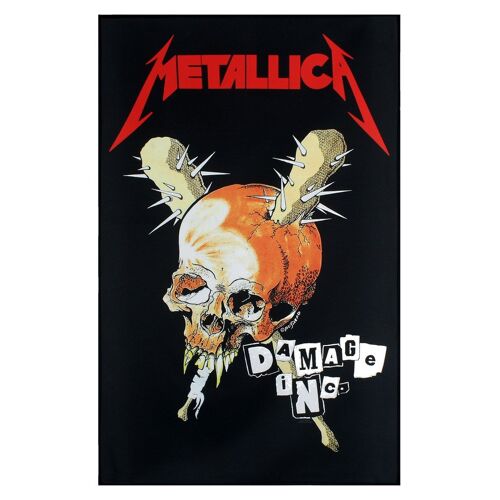Drapeau Metallica Damage Inc. 66 X 105 Cm