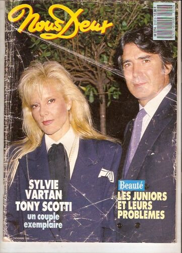 Sylvie Vartan Couv + 2p/ Roman Photo Avec Mireille Mathieu 5p/ Guy Marchand 2p/ Richard Bohringer 2p/ Articles Photos Mickey Rourke , Jean Poiret , Arditi Et Evelyne Bouix , Jerome Savary,  2157
