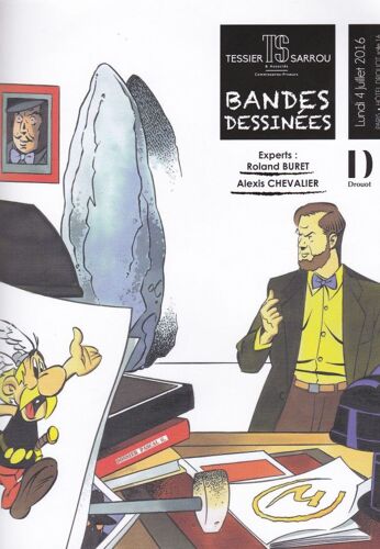 Tessier Sarrou, Catalogue De Ventes Aux Enchères 2016 : Bandes Dessinées